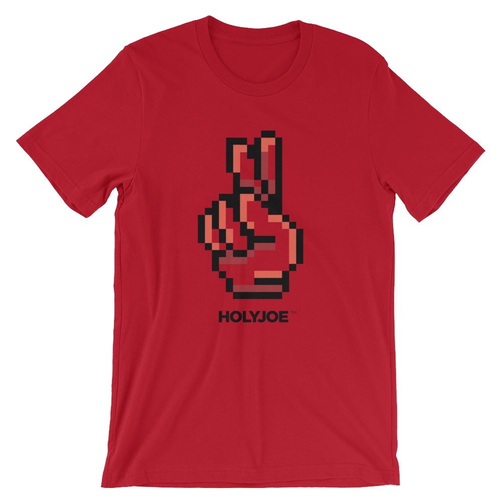 PIXELATED Fingers Crossed™ Men's / Unisex T-Shirt