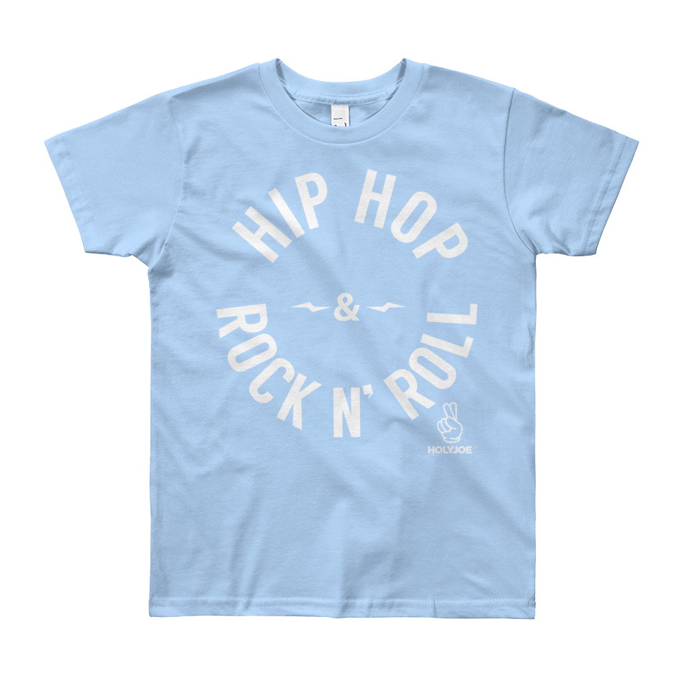HIP HOP & ROCK N' ROLL Big Kids' T-Shirt