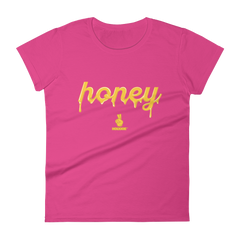 HONEY Women's T-Shirt (yellow print)