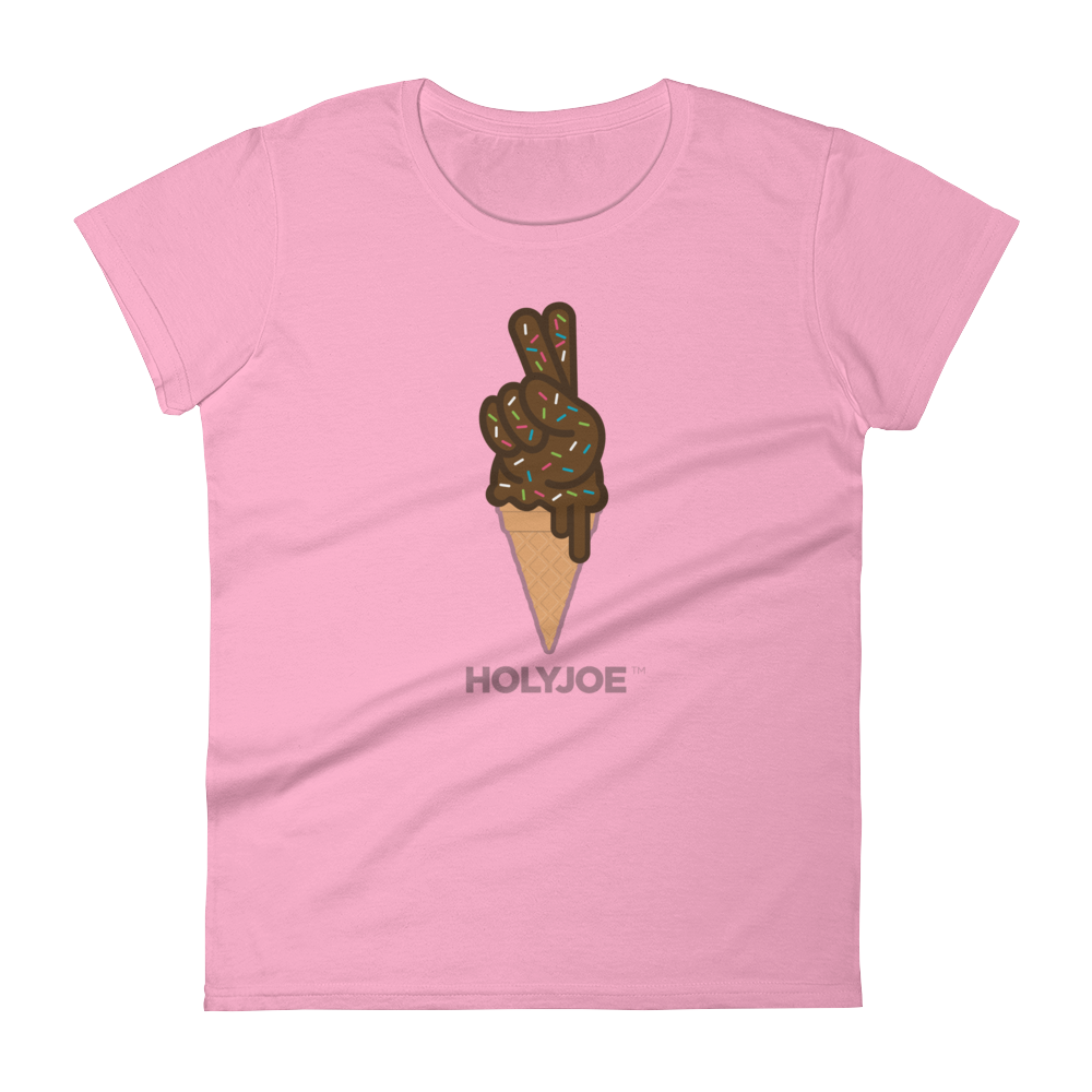 ICE CREAM CONE Fingers Crossed™ Women's T-Shirt