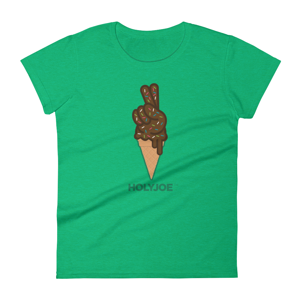ICE CREAM CONE Fingers Crossed™ Women's T-Shirt