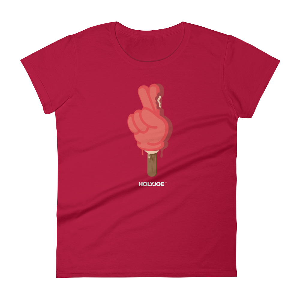 ICE CREAM BAR Fingers Crossed™ Women's T-Shirt