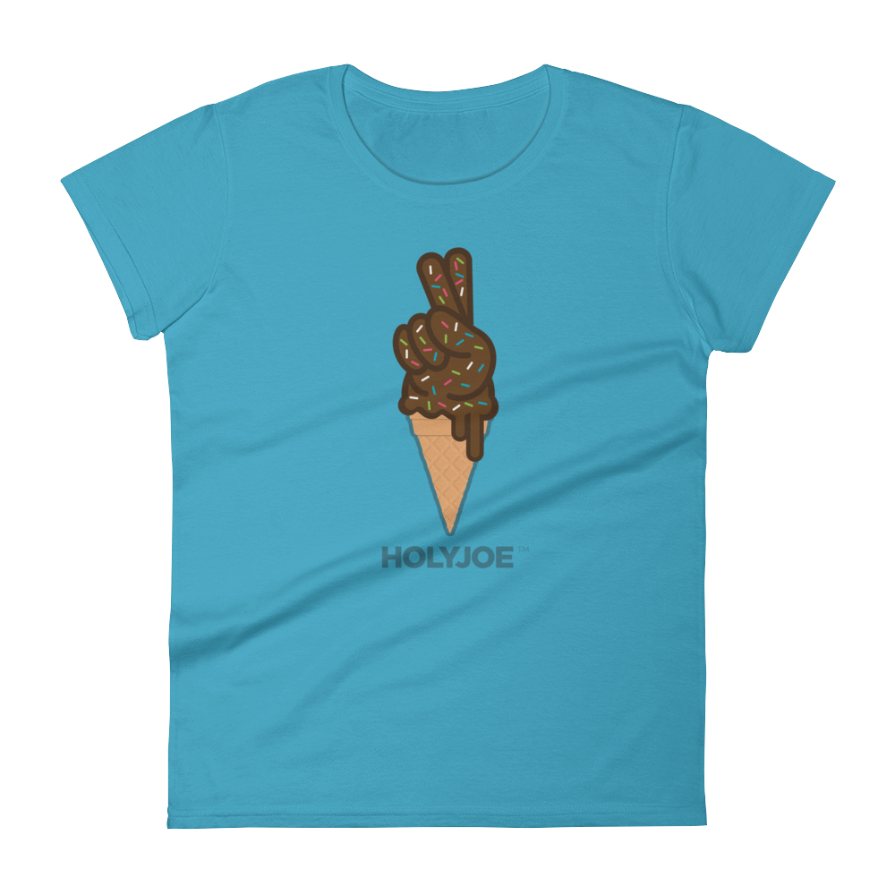 ICE CREAM CONE Fingers Crossed™ Women's T-Shirt