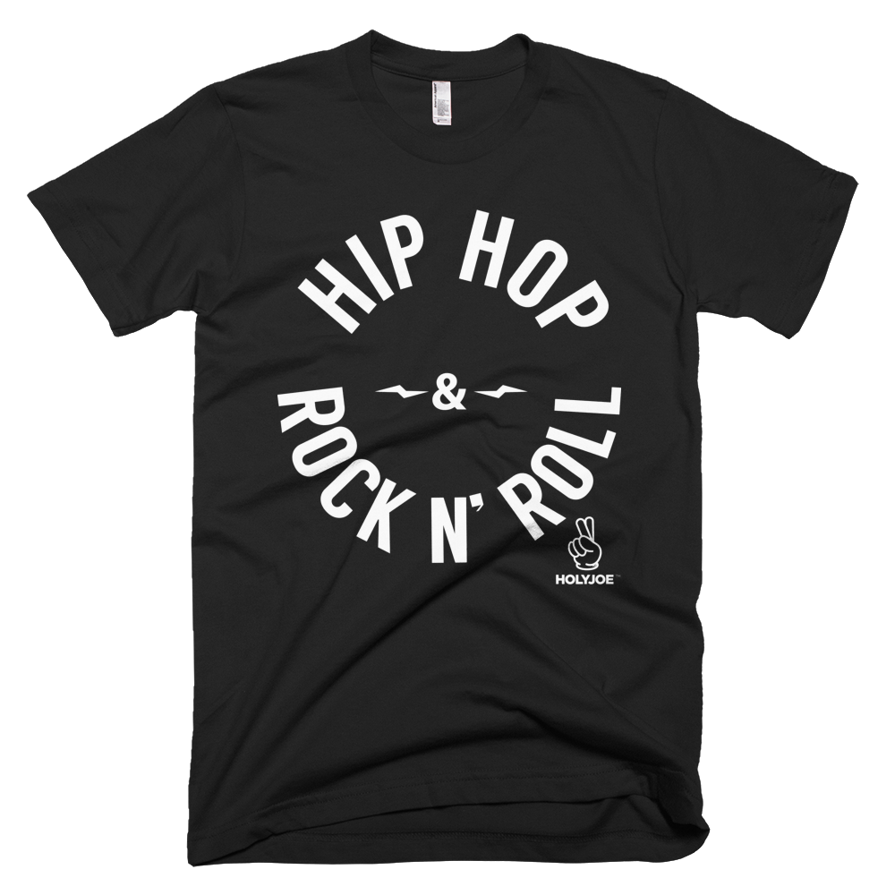 HIP HOP & ROCK N' ROLL Men's / Unisex T-Shirt