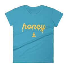 HONEY Women's T-Shirt (yellow print)