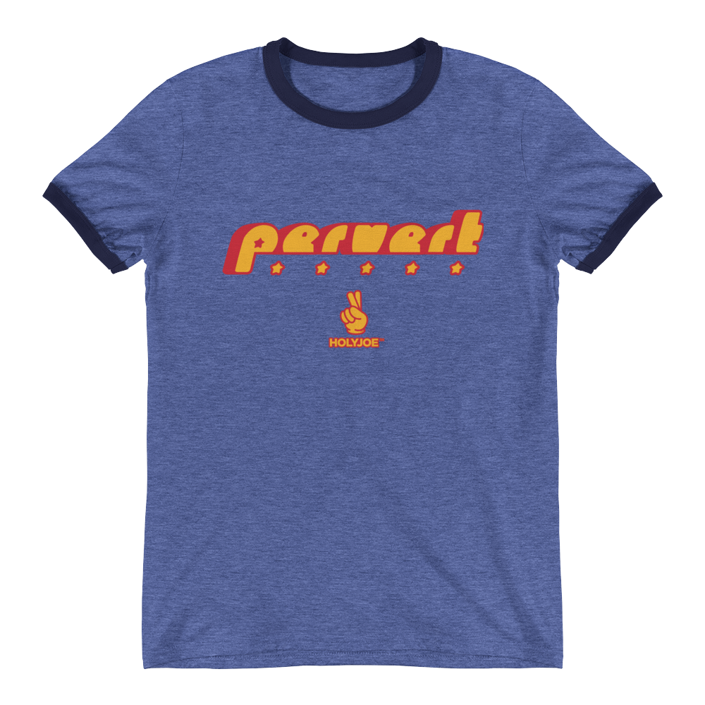 PERVERT Men's / Unisex Ringer T-Shirt