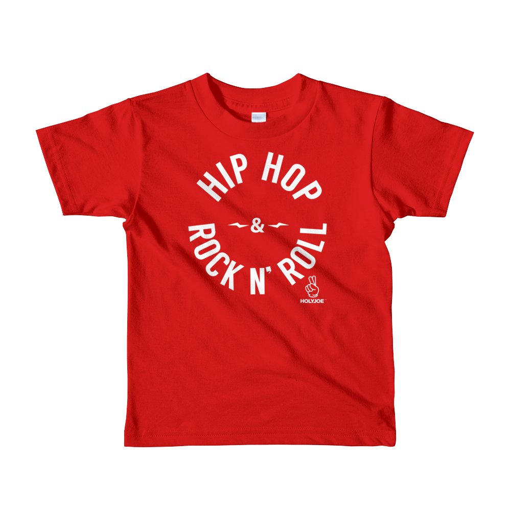 HIP HOP & ROCK N' ROLL Little Kids' T-Shirt