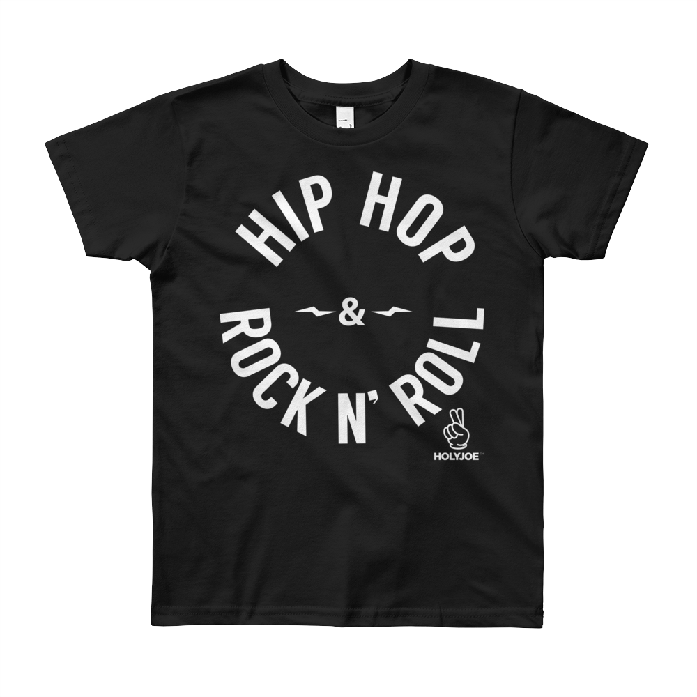 HIP HOP & ROCK N' ROLL Big Kids' T-Shirt