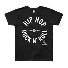 HIP HOP & ROCK N' ROLL Big Kids' T-Shirt