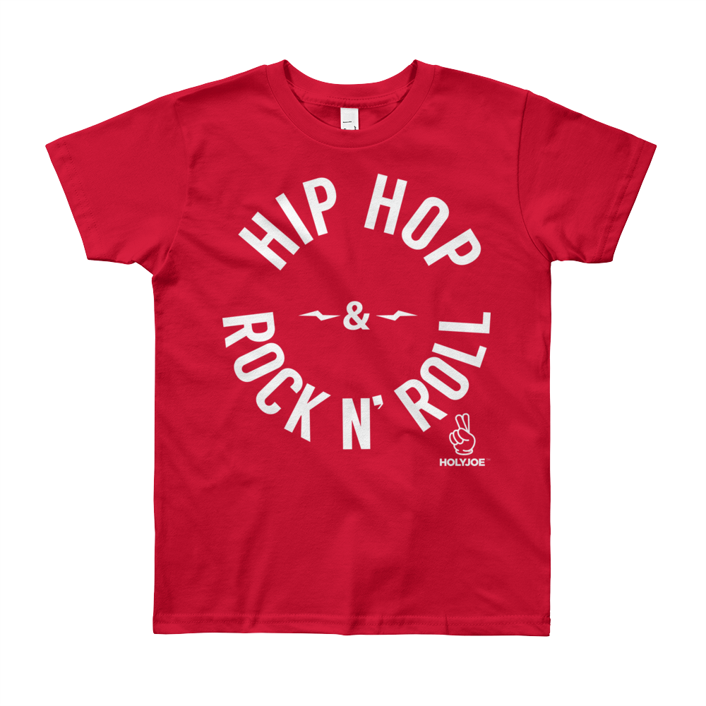 HIP HOP & ROCK N' ROLL Big Kids' T-Shirt