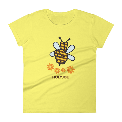 BEE & FLOWERS Fingers Crossed Women's T-Shirt