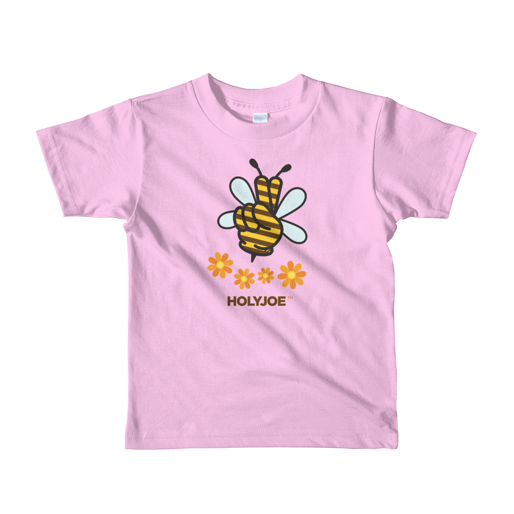 BEE & FLOWERS Fingers Crossed™ Little Kids' T-Shirt