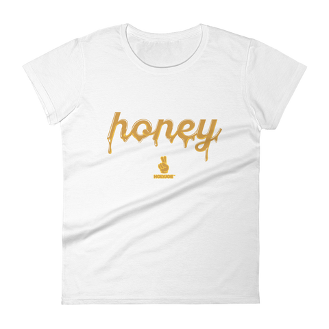 HONEY Women's T-Shirt (golden print)