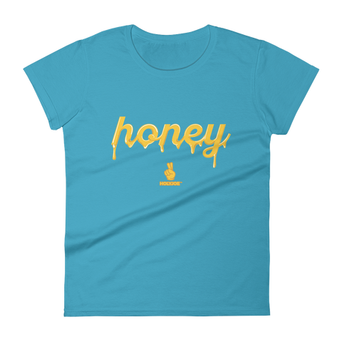 HONEY Women's T-Shirt (yellow print)
