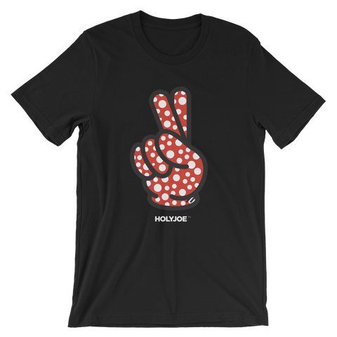 POLKA DOTS Fingers Crossed™ Men's / Unisex T-Shirt (black)