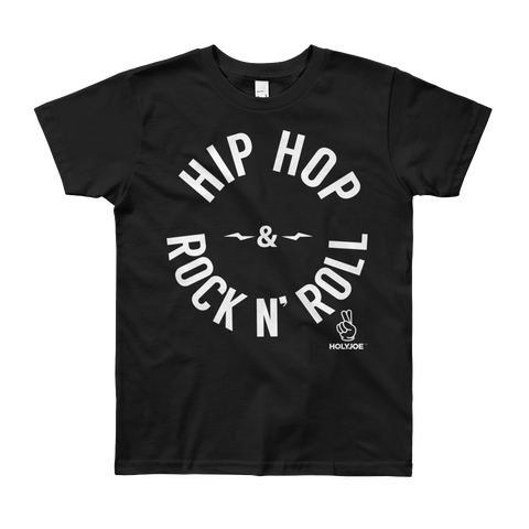 HIP HOP & ROCK N' ROLL Big Kids' T-Shirt