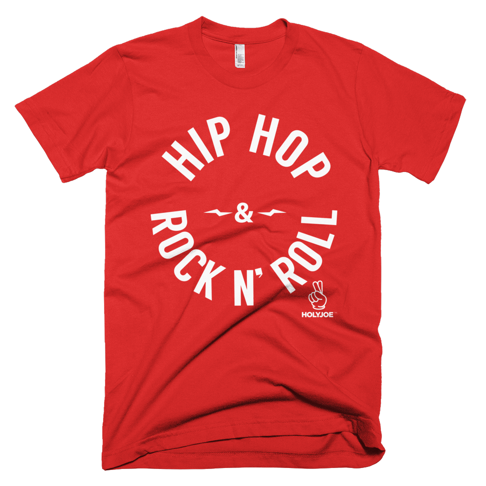 HIP HOP & ROCK N' ROLL Men's / Unisex T-Shirt